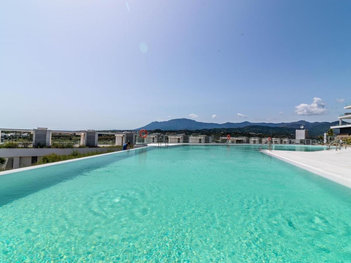 Unique 3-Bdrm Townhouse, Stunning View, Pool & Bbq Daire Estepona Dış mekan fotoğraf